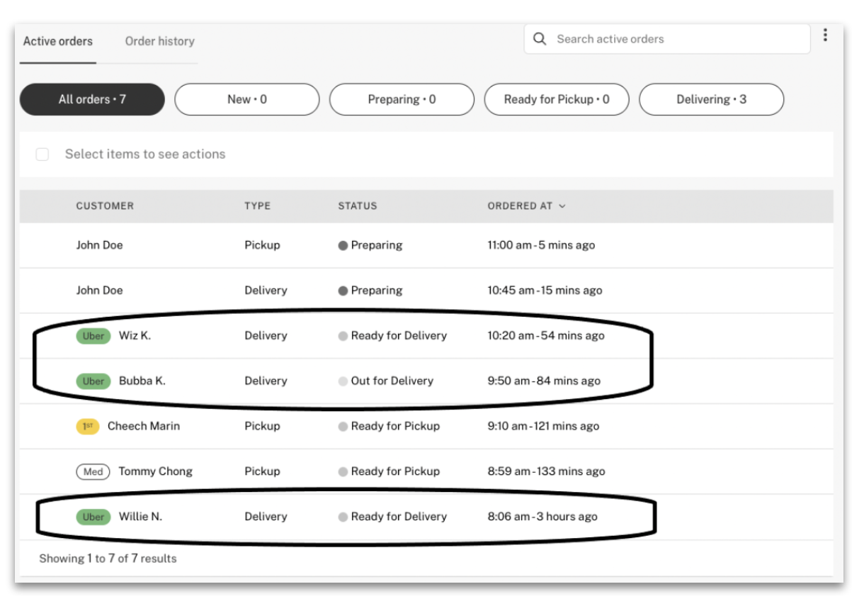 MyGuide: How to view order history in Uber Eats 