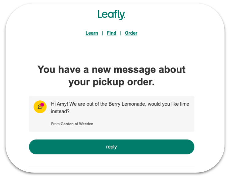 Checking on the status of your online order or history of orders – Leafly  Help