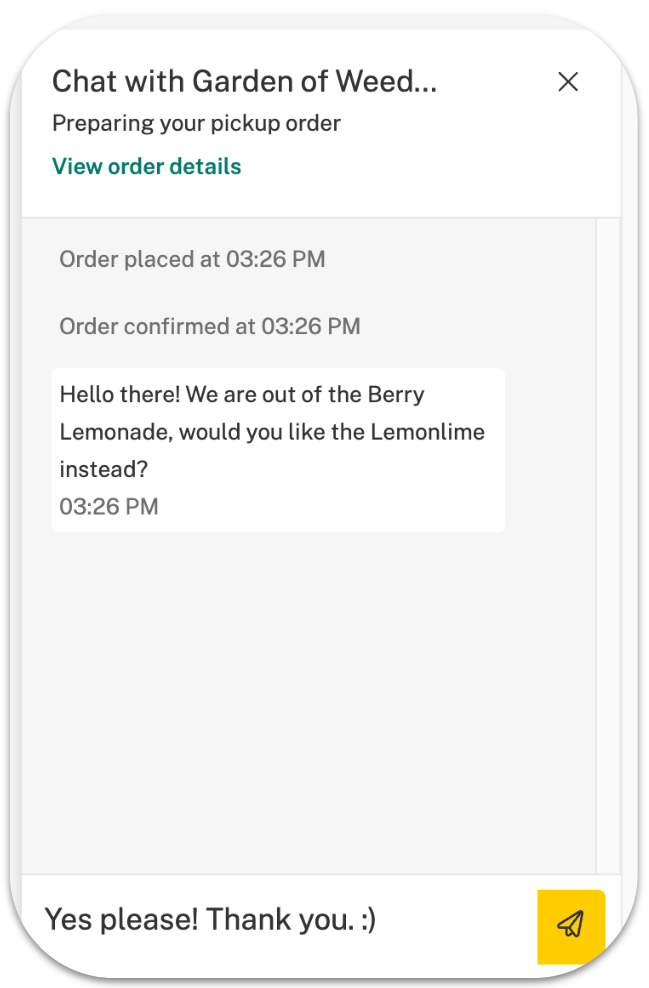 Checking on the status of your online order or history of orders – Leafly  Help