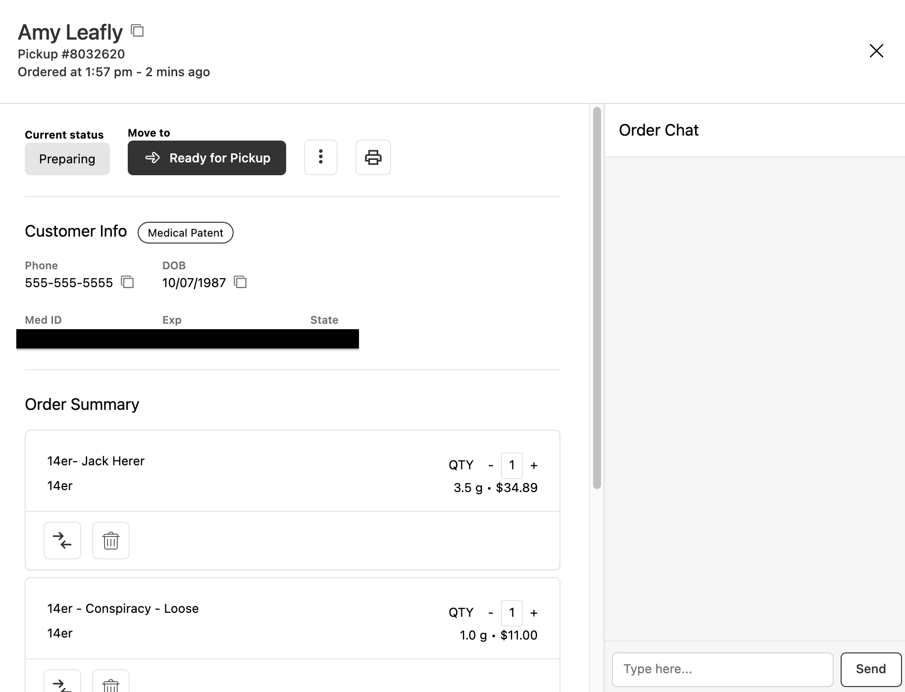 Checking on the status of your online order or history of orders – Leafly  Help