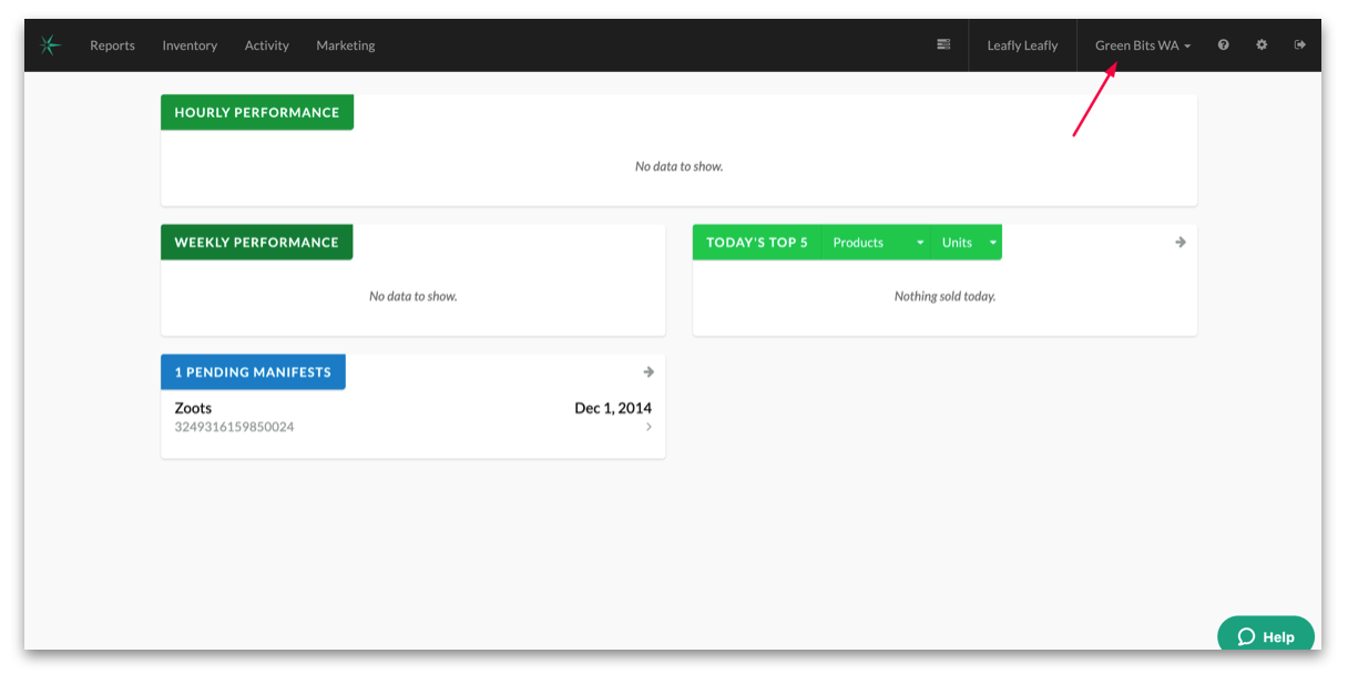 GreenBits Menu Integration Guide Leafly Help