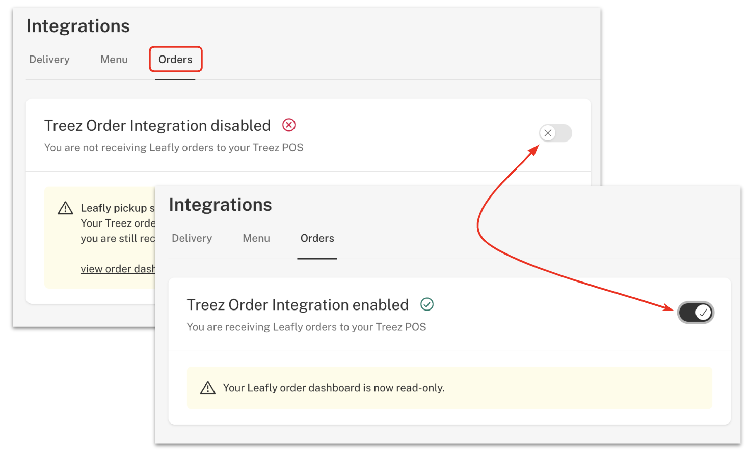 Treez Order Integration Guide