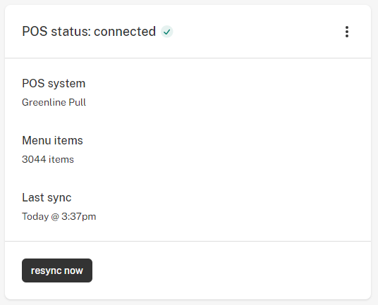 Updating to Greenline Menu Integration v2.0