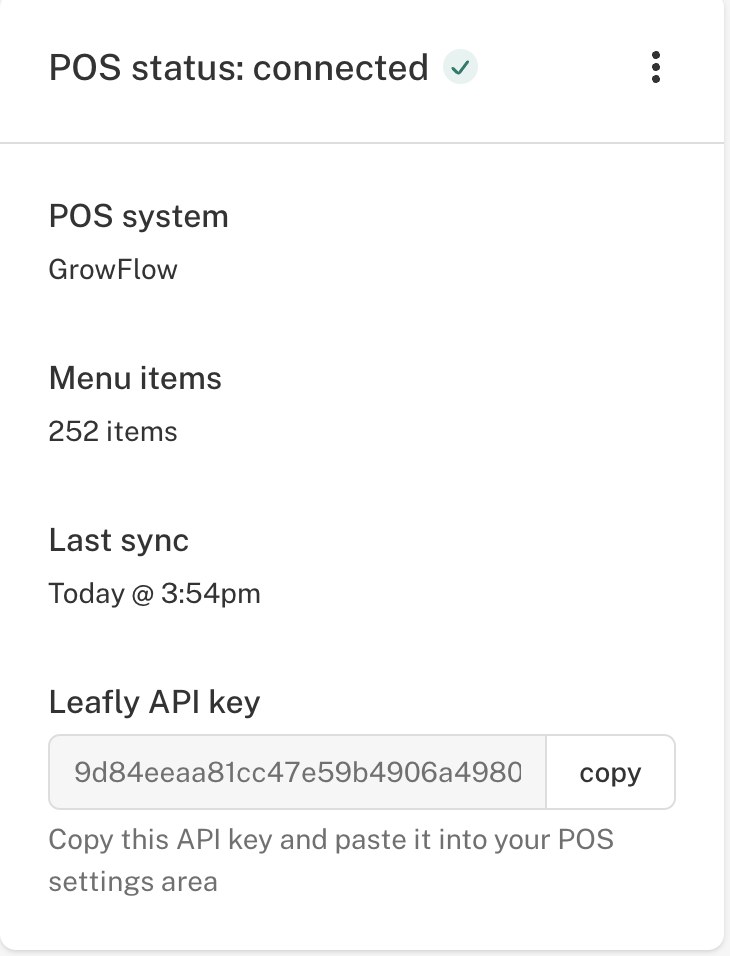 GrowFlow Menu Integration Guide