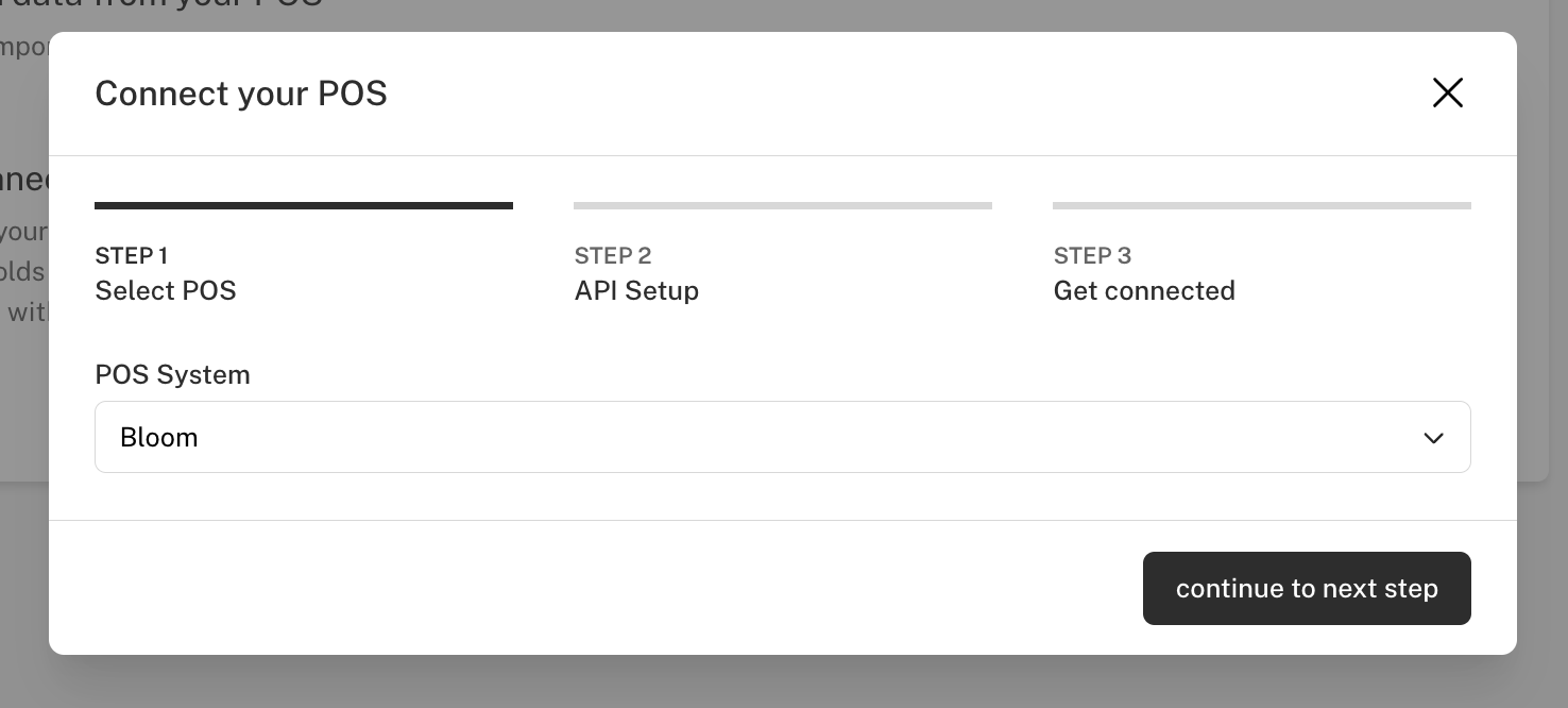 Bloom Menu Integration Guide