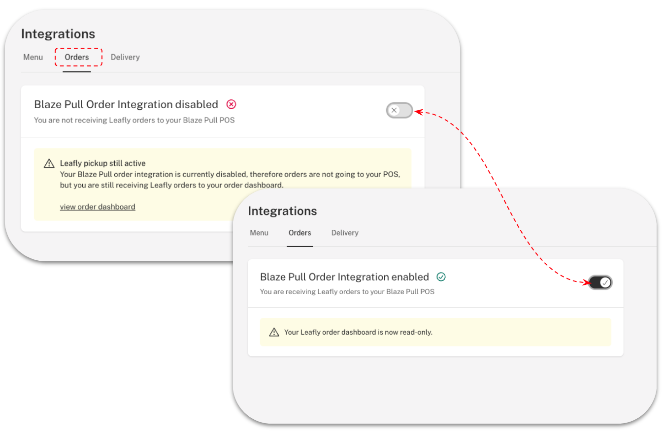 BLAZE Order Integration Guide