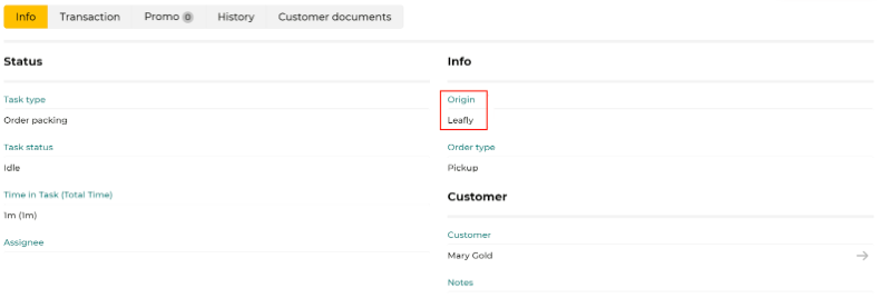 Sweed Order Integration Guide