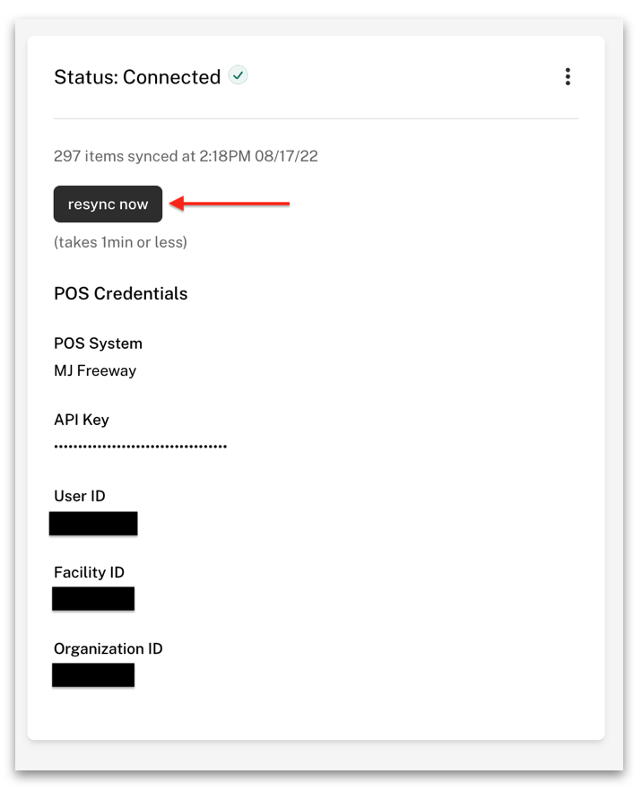 MJFreeway Menu-Pull Integration Guide